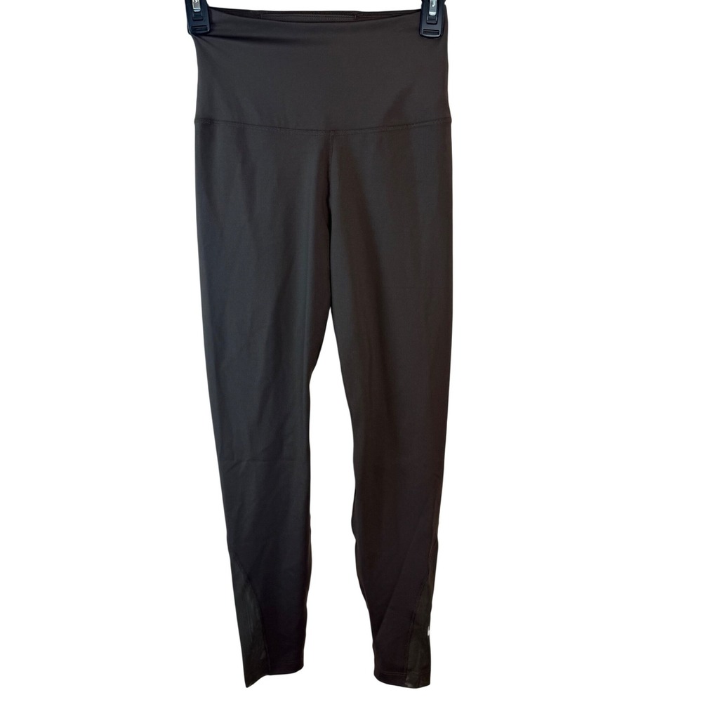 Nike Womens Dri-FIT Mesh Panel Training‎ Leggings Brown DV9020-237 XS